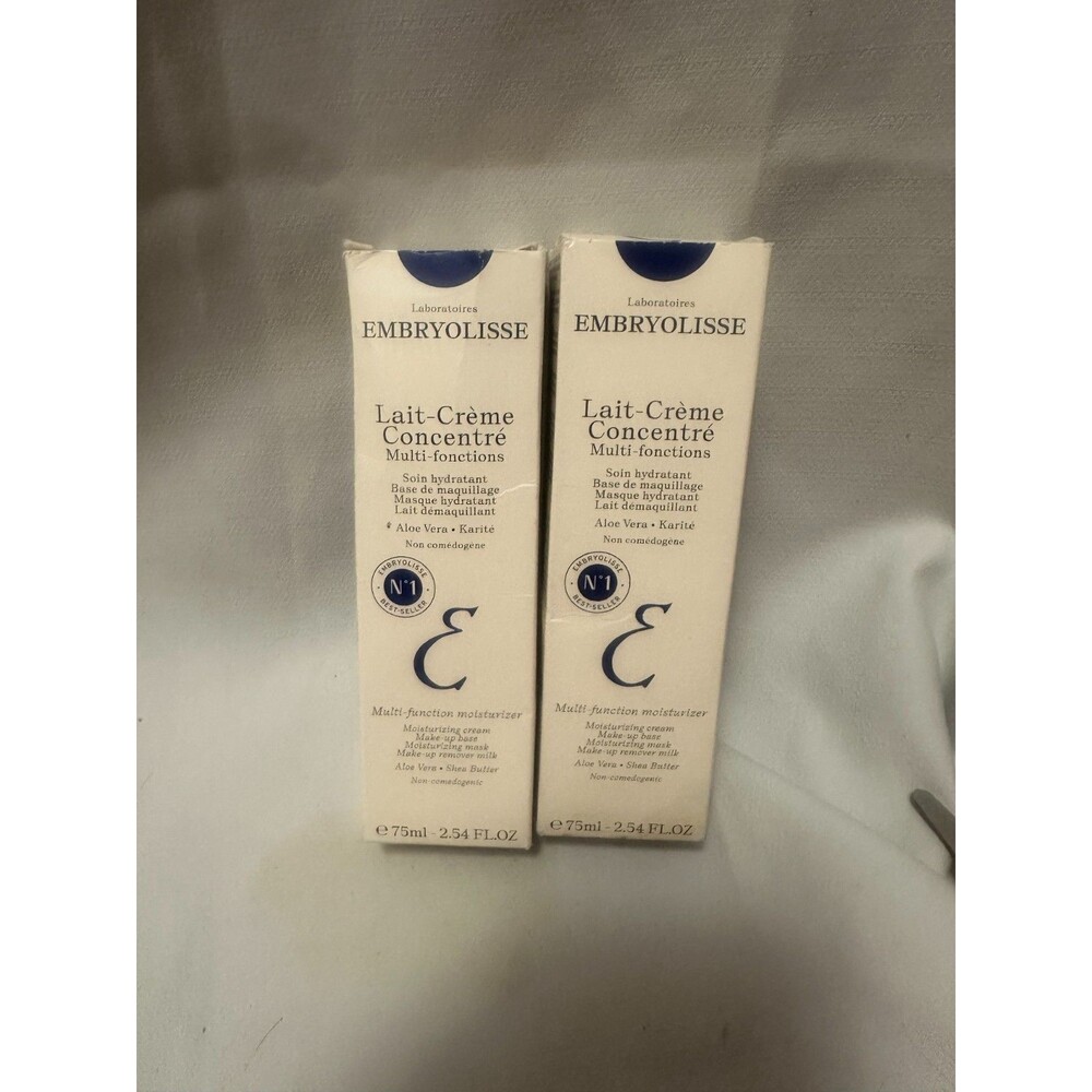 2 Embryolisse Laboratories Lait-Creme Concentrate Moisturizer 2.54oz Ex 09/2028